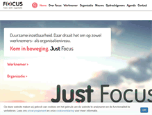 Tablet Screenshot of focusnederland.nl
